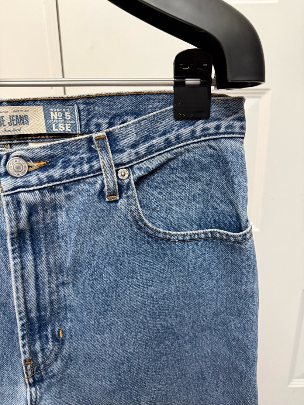 GAP High-Rise Women's Blue Denim Jeans - Picture 3 of 10